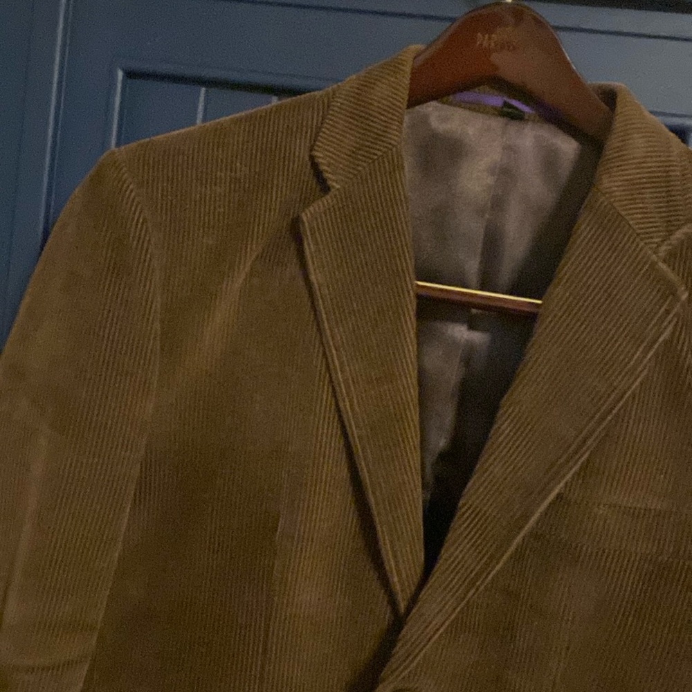 Corduroy sport coat